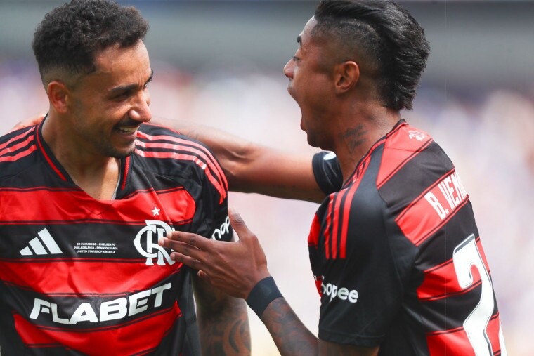 Flamengo vence o Chelsea de virada e encaminha classificação para as oitavas do Mundial