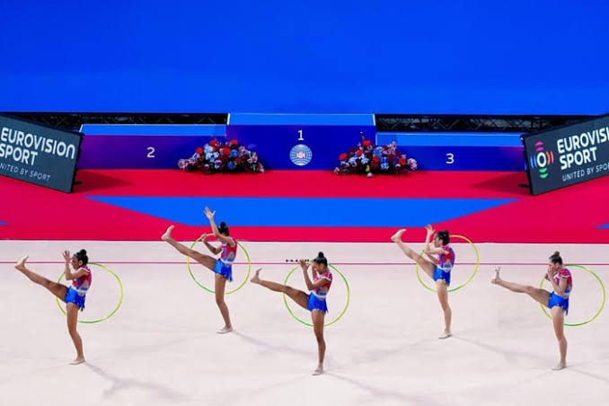 Brasil conquista segunda prata no Mundial Júnior de ginástica rítmica