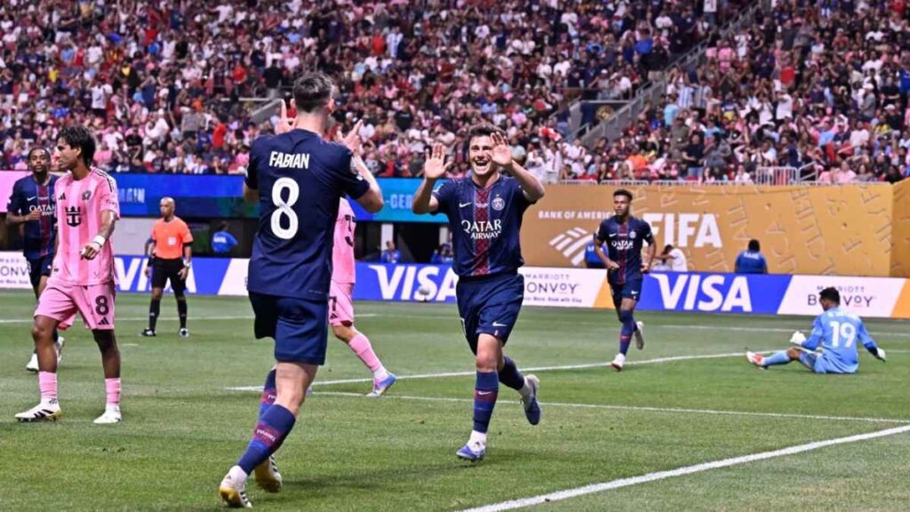PSG confirma favoritismo, atropela Inter Miami e avança às quartas do Mundial de Clubes