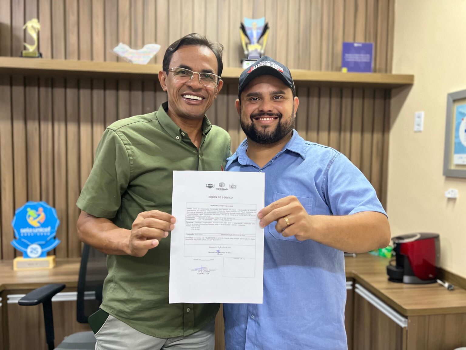 Messias é trabalho, é construção, é progresso!