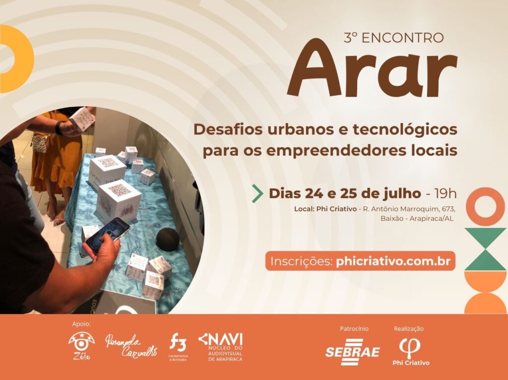 Arapiraca sedia evento de cultura digital, realidade aumentada e negócios locais