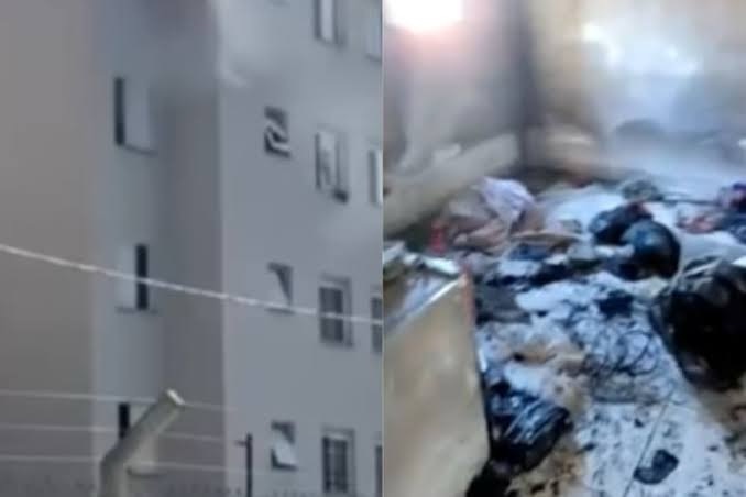 Menina causou incêndio que m4tou bebê por não querer cuidar dos irmãos