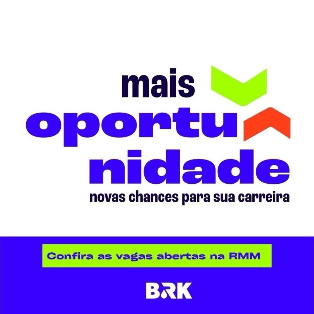 BRK abre mais de 30 novas vagas para profissionais de diversas áreas e níveis de experiência