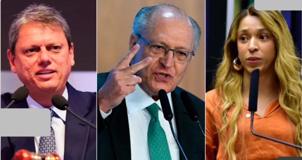 Quaest em SP: Tarcísio tem 43%; Alckmin, 21%; e Erika Hilton, 8%