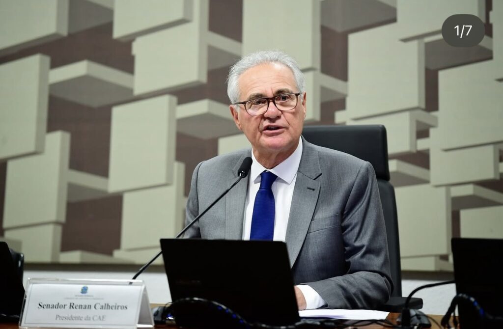 Renan Calheiros será membro titular da CPMI sobre fraudes no INSS