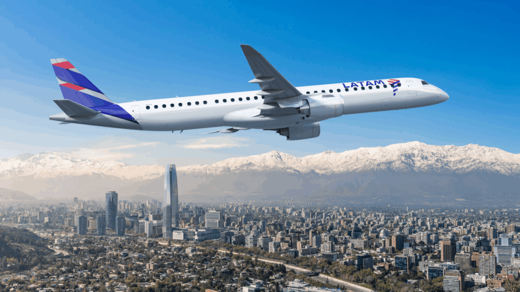 Latam anuncia compra de 24 aviões modelo E195-E2 da Embraer