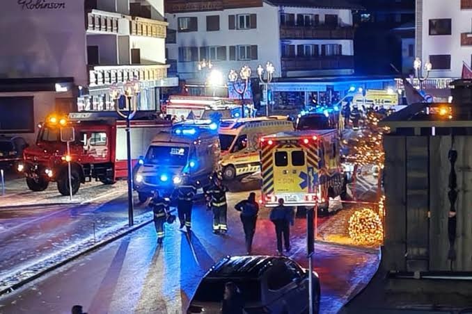 Incêndio em estação de esqui deixa cerca de 40 mortos na Suíça
