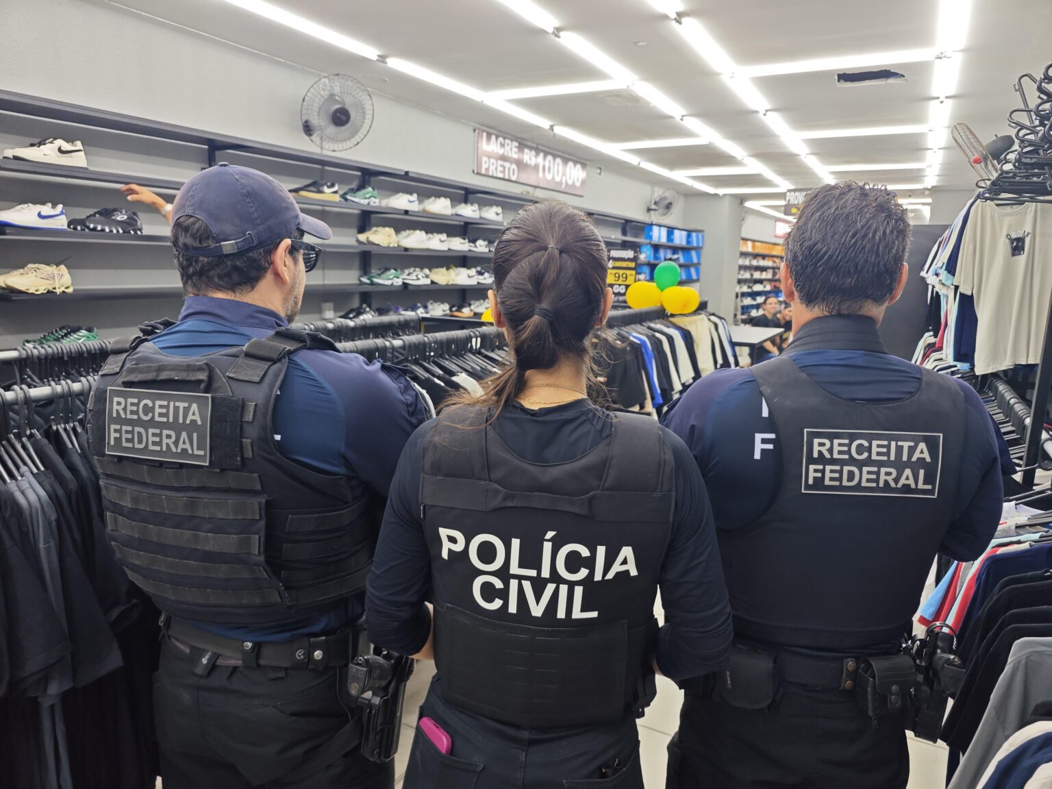 OPERAÇÃO PIRATAS ATUA NO COMBATÉ À COMERCIALIZAÇÃO DE PRODUTOS FALSIFICADOS NO CENTRO DE MACEIÓ