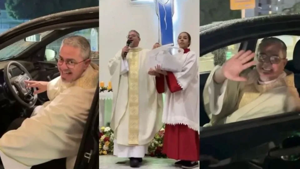 SORTEIO DE RIFA DA IGREJA PREMIA PADRE COM CARRO DE R$ 89 MIL E CAUSA REPERCUSSÃO