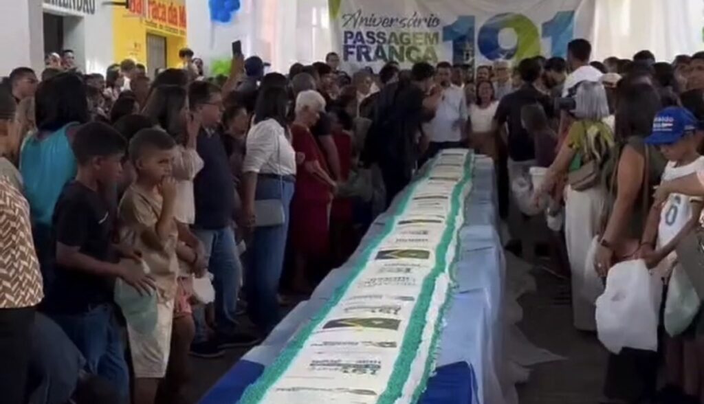 Passagem Franca faz 191 anos e população entra em modo sobrevivência pelo bolo