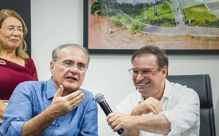 LUCIANO ANUNCIA APOIO À REELEIÇÃO DE RENAN CALHEIROS: “ALAGOAS PRECISA CONTINUAR REPRESENTADA POR RENAN EM BRASÍLIA”