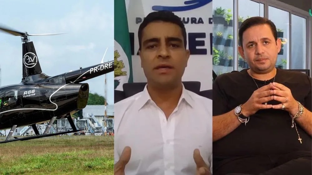 JHC UTILIZOU HELICÓPTERO DE EMPRESÁRIO CITADO EM INVESTIGAÇÃO DA PF DURANTE AGENDAS POLÍTICAS