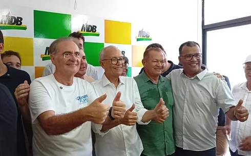 RENAN DIZ QUE CHAPA COM DR.WANDERLEY NASCE FORTE E MIRA APOIO DOS 102 MUNICÍPIOS.