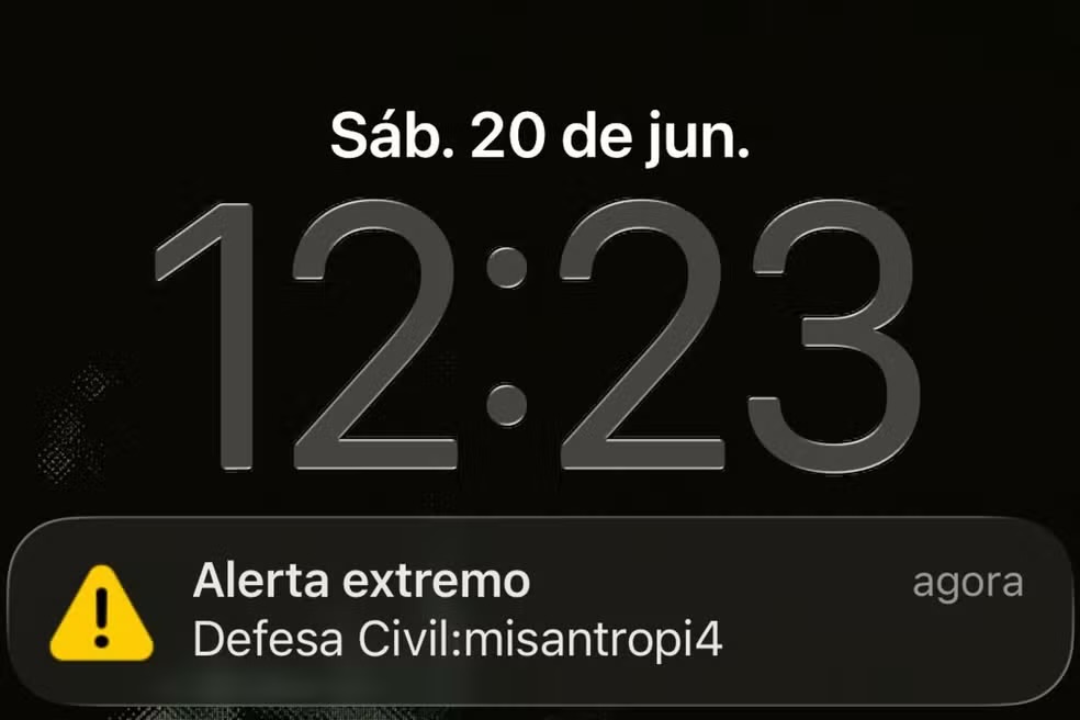 ALERTA DA DEFESA CIVIL: O QUE É MISANTROPIA?