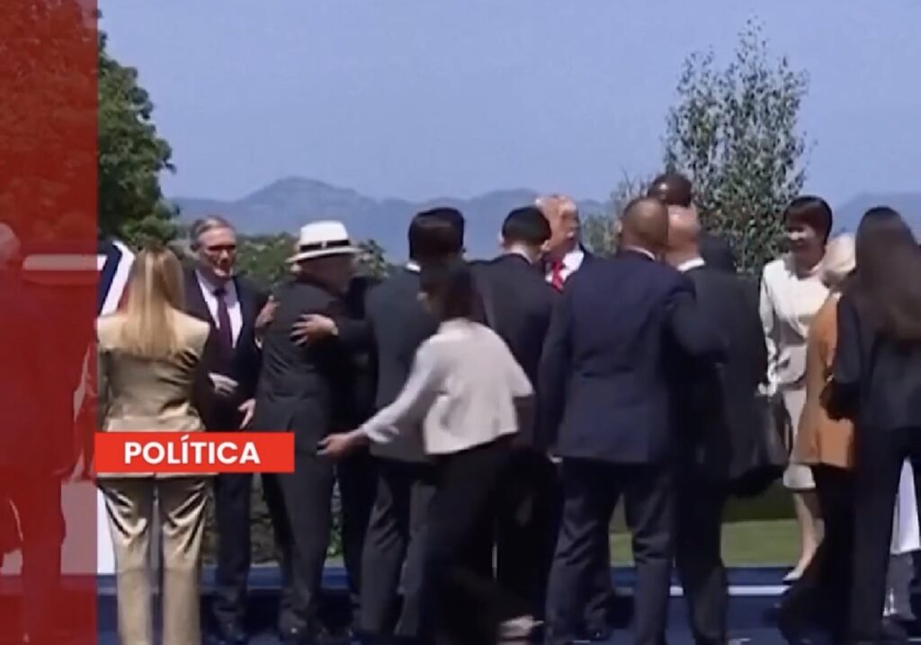 LULA e TRUMP não interagem durante foto dos líderes do G7