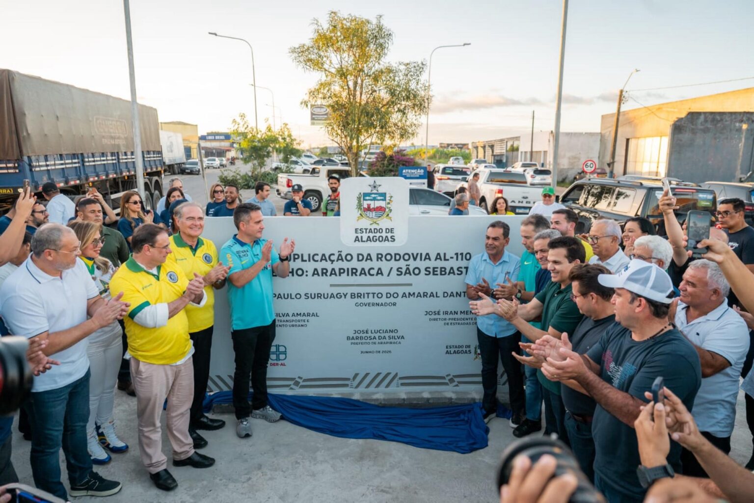 GOVERNO DE ALAGOAS INAUGURA DUPLICAÇÃO DA AL-110 NO TRECHO QUE LIGA ARAPIRACA A SÃO SEBASTIÃO