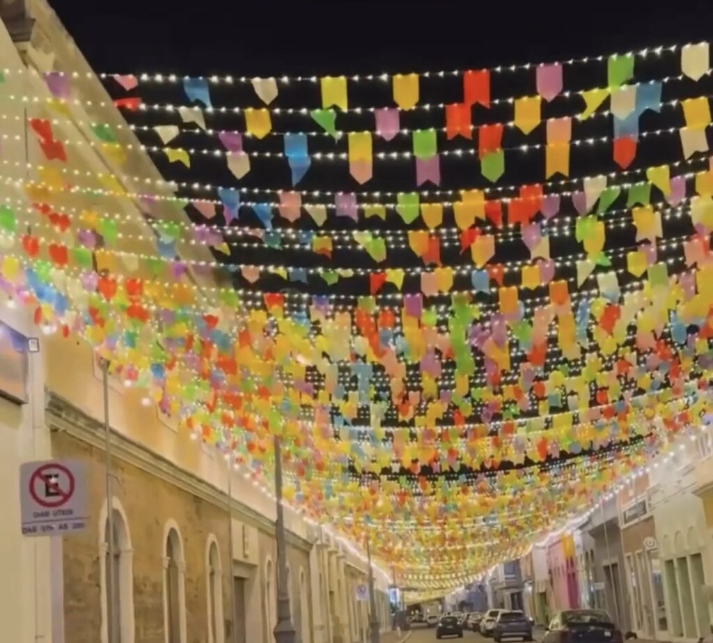 BAIRRO DE JARAGUÁ JÁ ESTÁ NO CLIMA DAS FESTAS JUNINAS