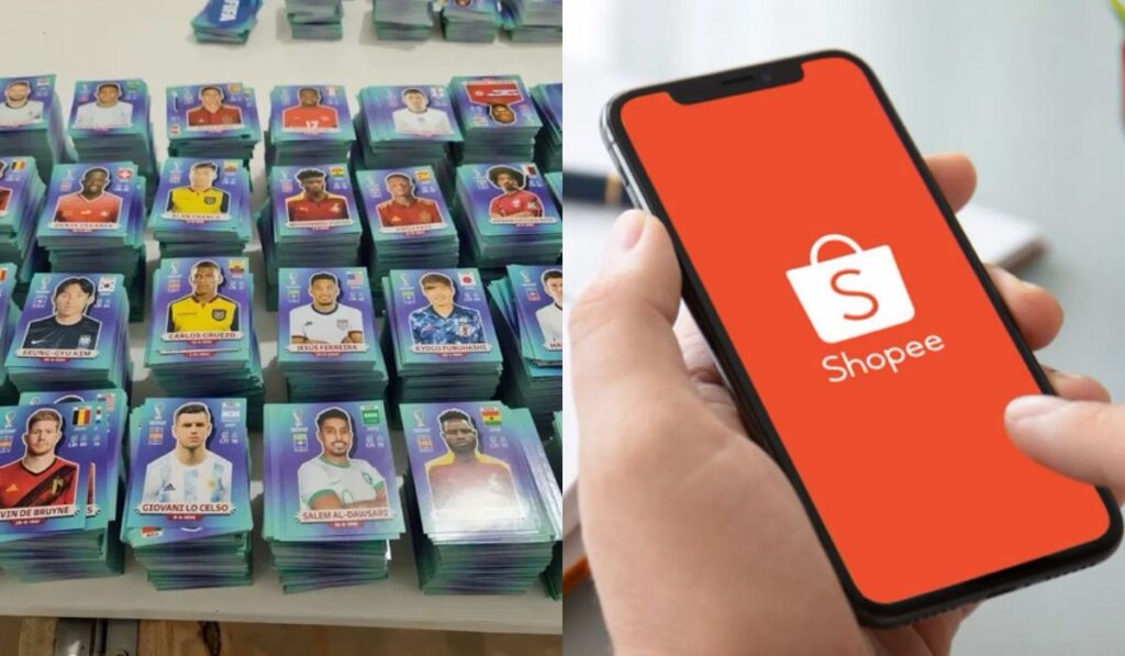 Shopee é notificada por venda de figurinhas falsificadas da Copa