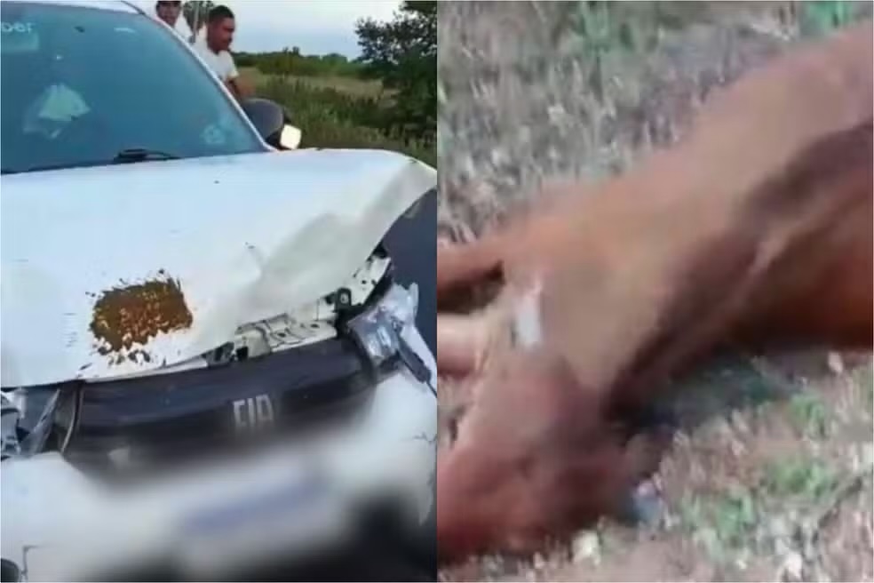 Filho do cantor Neto Araújo sofre acidente ao seguir para o velório