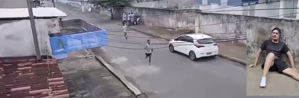 JOVEM É AGREDIDO POR GRUPO ANTES DE CSA X SÃO LUIZ EM MACEIÓ