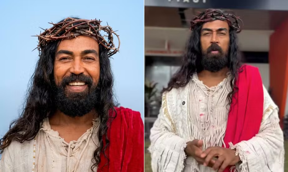 CANDIDATO A SUPLENTE USA FOTO COMO JESUS CRISTO E É INTIMADO PELO TRE DO PIAUÍ A TROCAR IMAGEM