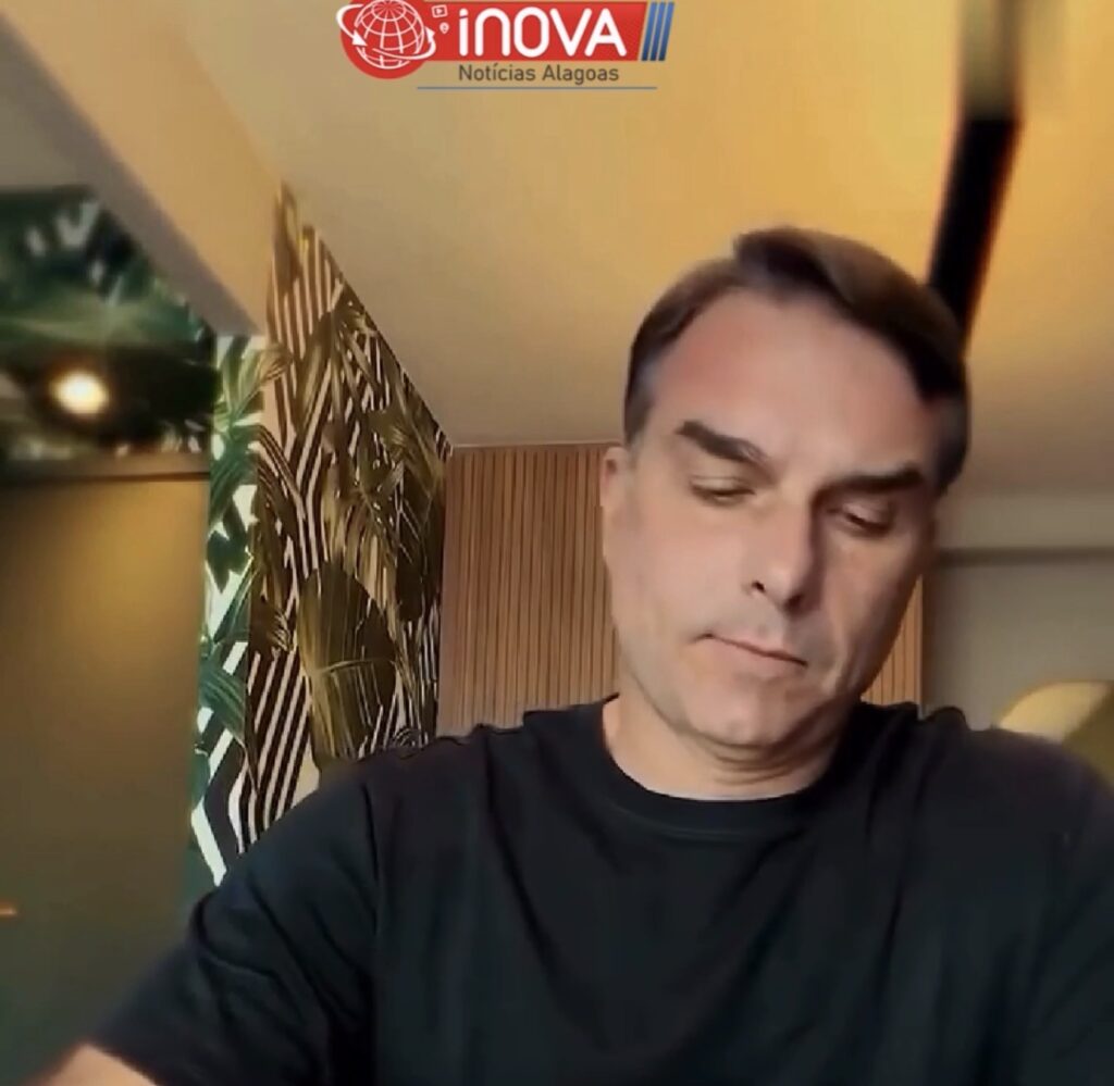 PROIBIDO DE VISITAR O PAI, FLÁVIO BOLSONARO ESCREVE ” CARTA: “ATÉ BREVE”