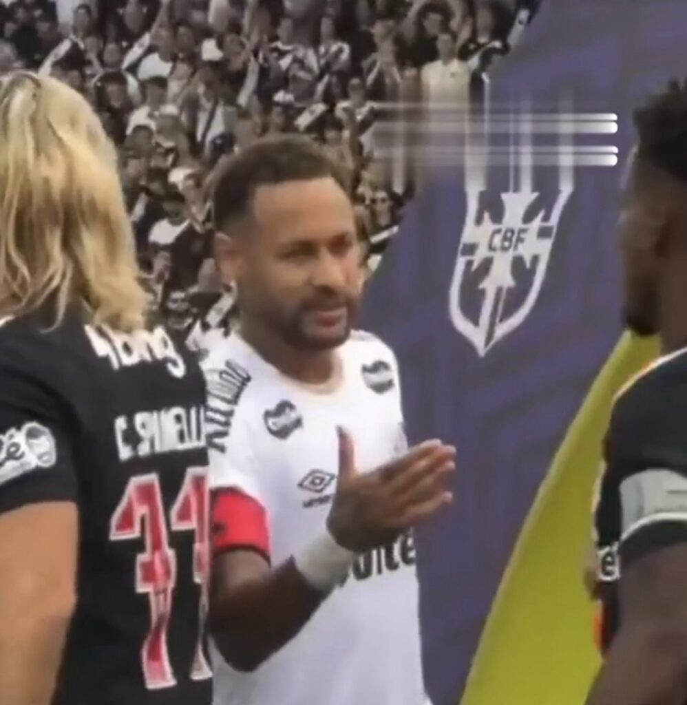 THIAGO MENDES IGNOROU NEYMAR DURANTE CUMPRIMENTO DAS EQUIPES!