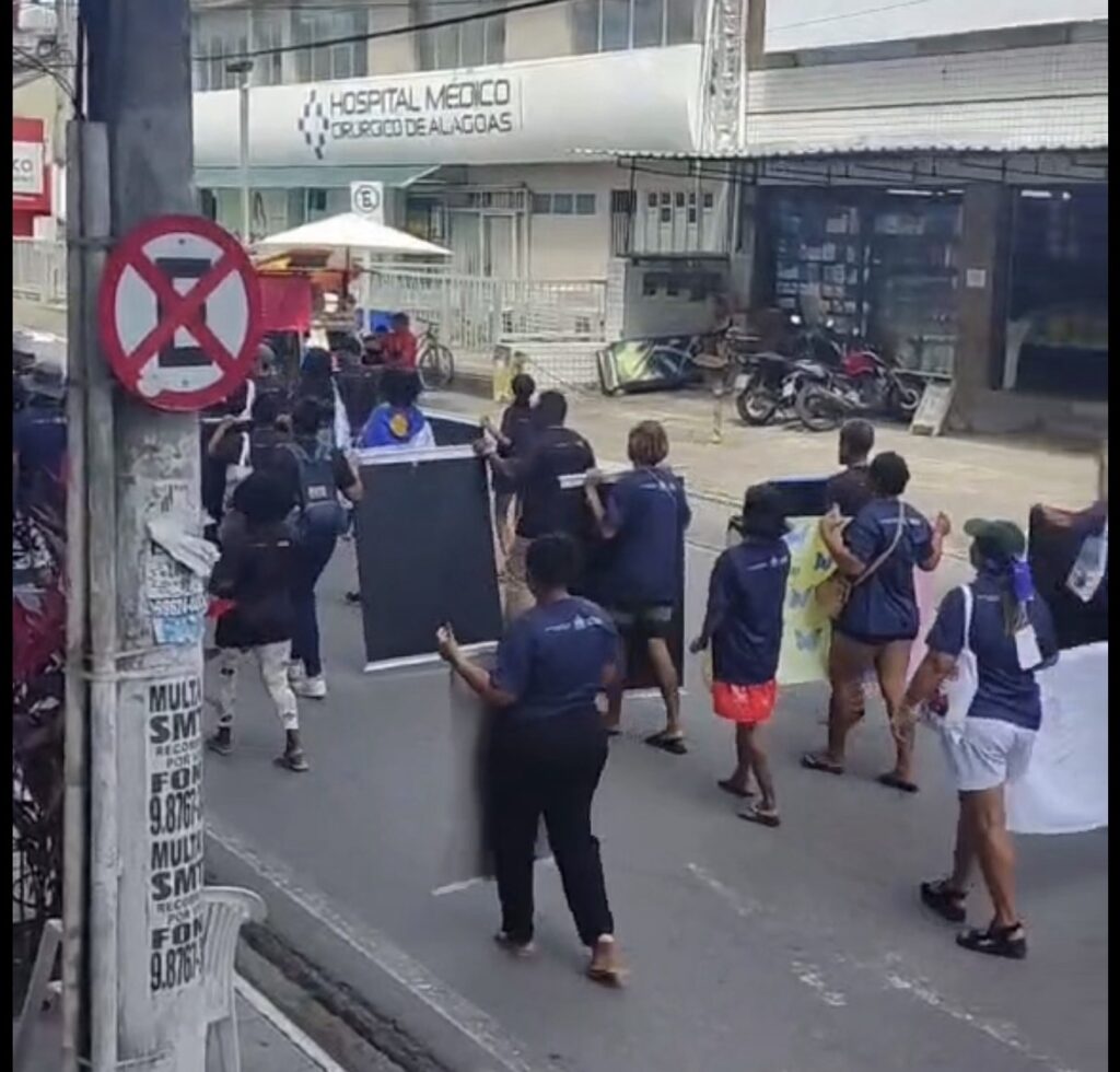 ‘Marcha pela Paz’ marca início do calendário da III Semana de Luta da População de Rua em Alagoas