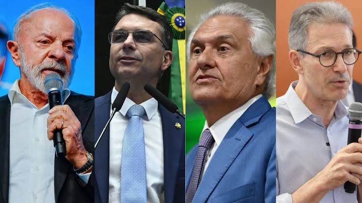 PODERDATA/AYA: LULA EMPATA COM FLÁVIO, CAIADO E ZEMA NO 2° TURNO