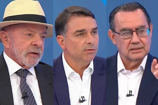 Lula tem 38%, Flávio, 30%, e Cury, 11%, em 1º turno, diz Real Time/Big Data