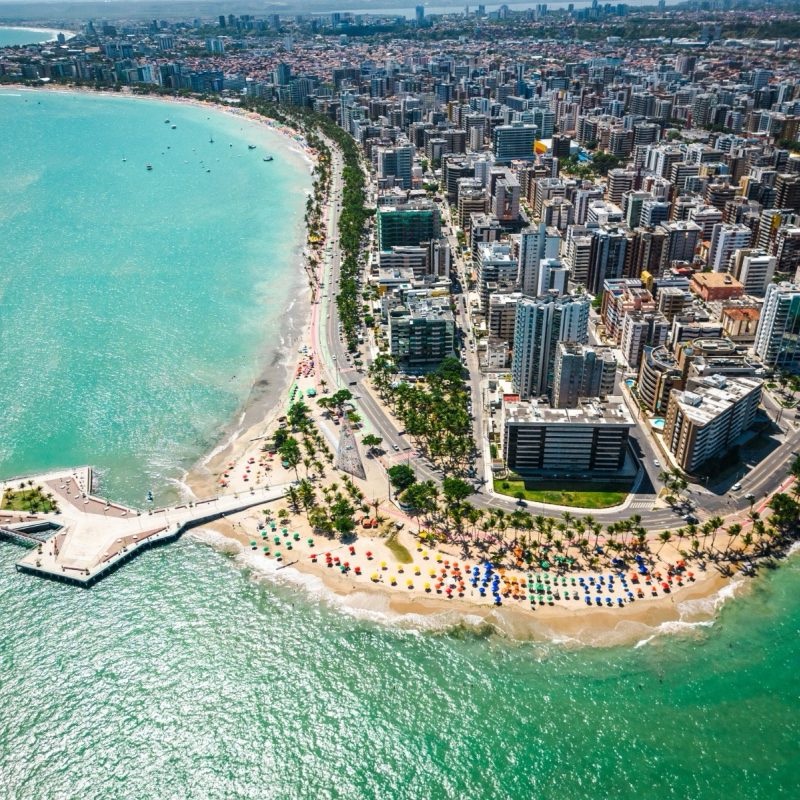 Maceió ocupa o 3° lugar no ranking de viagens para o feriado de 7 de Setembro