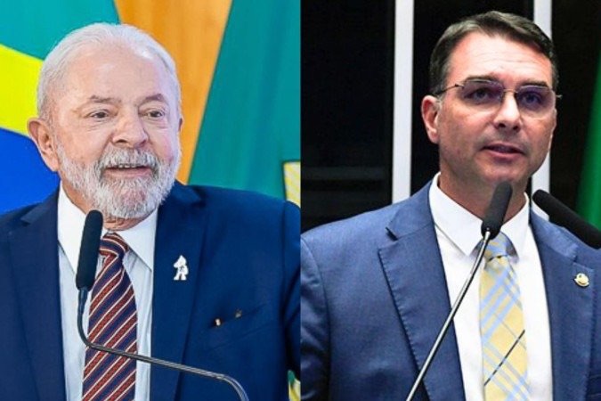Lula lidera 1° turno, mas Flávio Bolsonaro passa à frente pela 1ª vez no 2º turno
