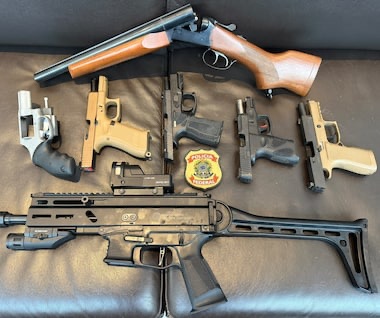 PF apreende sete armas de fogo de deputado Mário Frias em operação ligada a Dark Horse