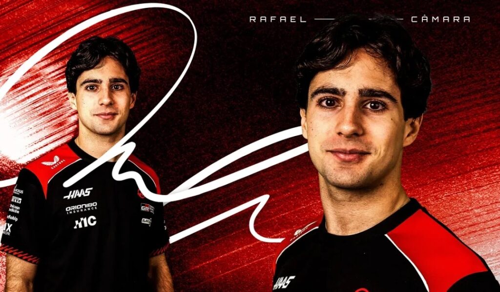 RAFAEL CÂMARA É ANUNCIADO PELA HAAS